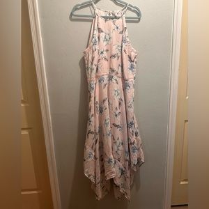 Beautiful pink floral dress